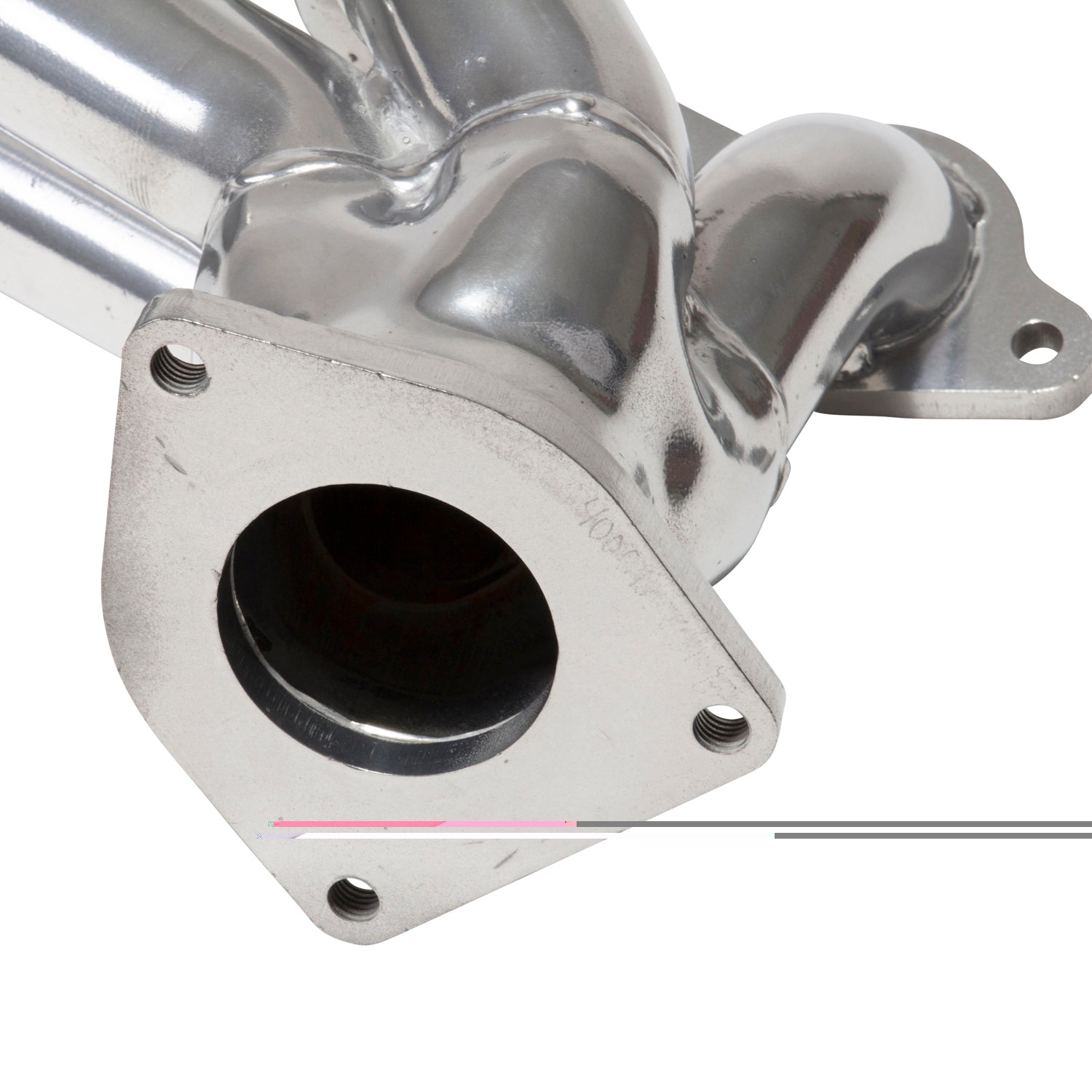 BBK Performance Parts 40050 - 1999-2013 GM TRUCK/SUV 4.8L/5.3L 1-3/4 SHORTY HEADERS (POLISHED SILVER CERAMIC) 5