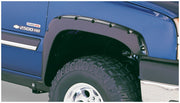 Bushwacker 40059-02 - Black Pocket/Rivet Style Smooth Finish Front Fender Flares For 99-06 Silverado/Sierra 1500 03-06 Avalanche 2007 Silverado/Sierra 1500 Classic Fits 78/96 Inch Bed W/O Body Cladding Bushwacker 2