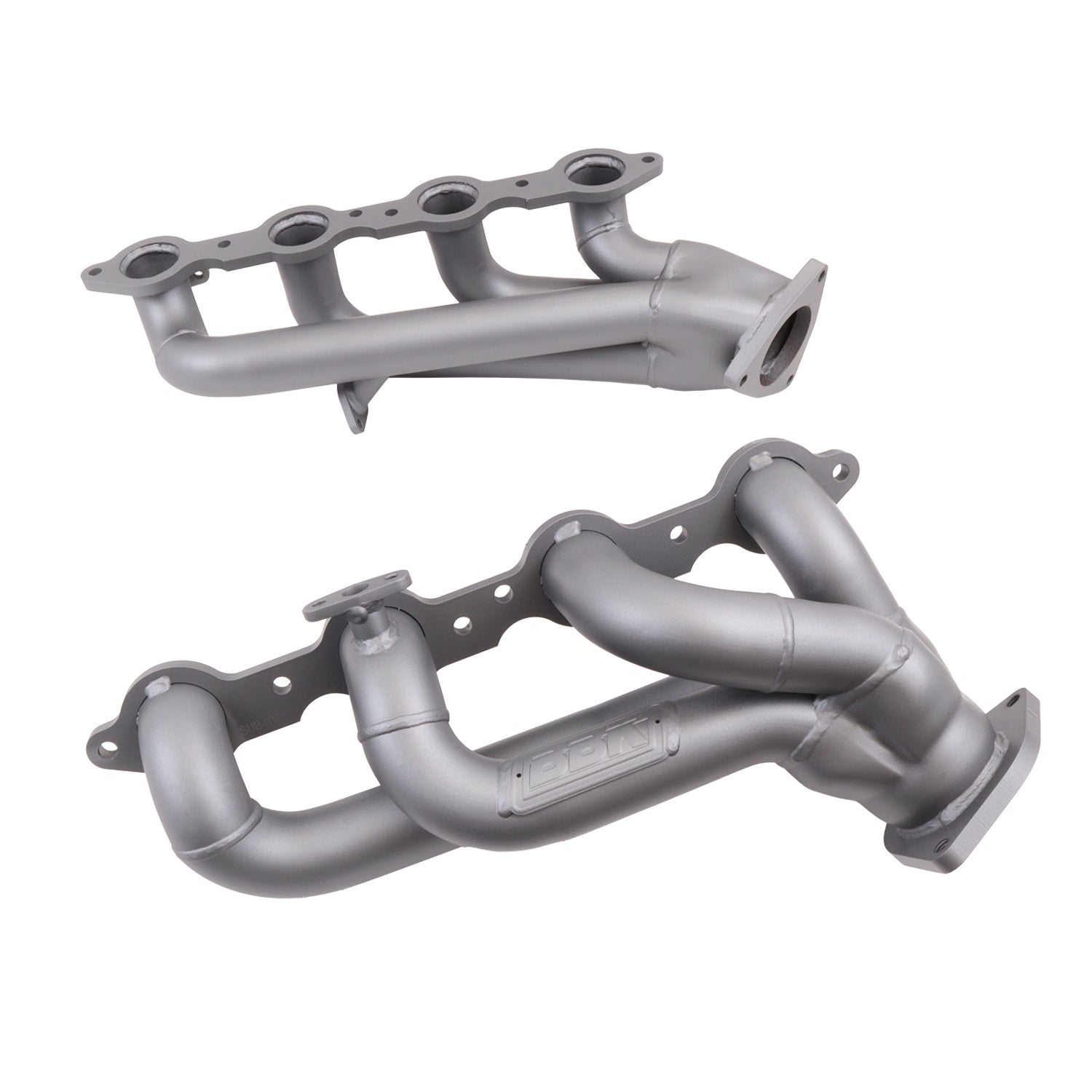 BBK Performance Parts 4005 - 1999-2013 GM TRUCK/SUV 4.8L/5.3L 1-3/4 SHORTY EXHAUST HEADERS (TITANIUM CERAMIC) 5