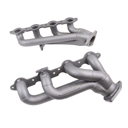 BBK Performance Parts 4005 - 1999-2013 GM TRUCK/SUV 4.8L/5.3L 1-3/4 SHORTY EXHAUST HEADERS (TITANIUM CERAMIC) 5