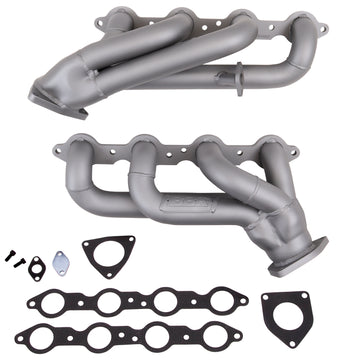 BBK Performance Parts 4006 - 1999-2013 GM TRUCK/SUV 6.0L 1-3/4 SHORTY HEADERS (TITANIUM CERAMIC) 1