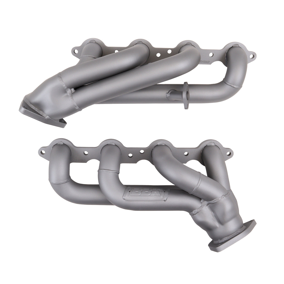 BBK Performance Parts 4006 - 1999-2013 GM TRUCK/SUV 6.0L 1-3/4 SHORTY HEADERS (TITANIUM CERAMIC) 2