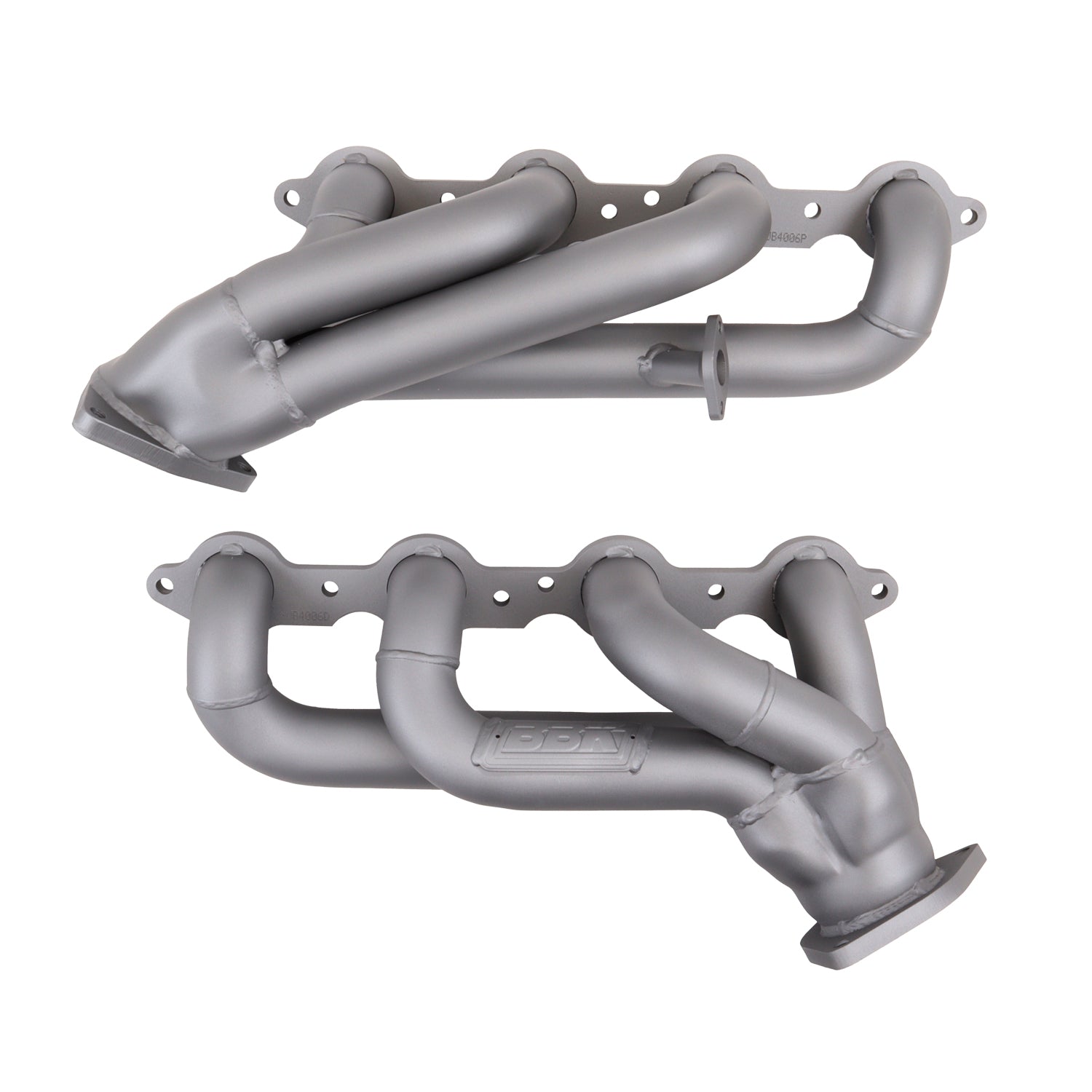 BBK Performance Parts 4006 - 1999-2013 GM TRUCK/SUV 6.0L 1-3/4 SHORTY HEADERS (TITANIUM CERAMIC) 2