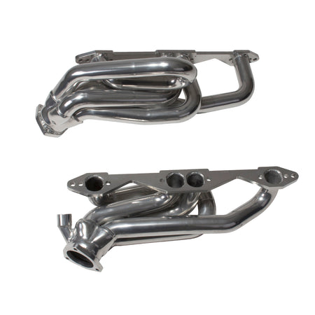BBK Performance Parts 40070 - 1996-99 CHEVY TRUCK SUV 5.0L 5.7L 1-5/8 SHORTY HEADERS (POLISHED SILVER CERAMIC) 2