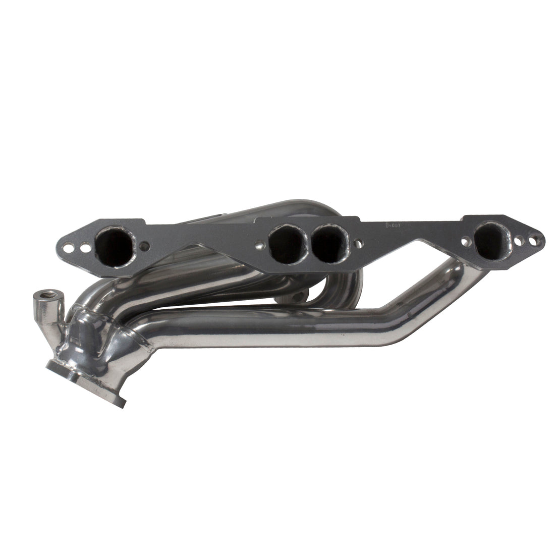 BBK Performance Parts 40070 - 1996-99 CHEVY TRUCK SUV 5.0L 5.7L 1-5/8 SHORTY HEADERS (POLISHED SILVER CERAMIC) 3