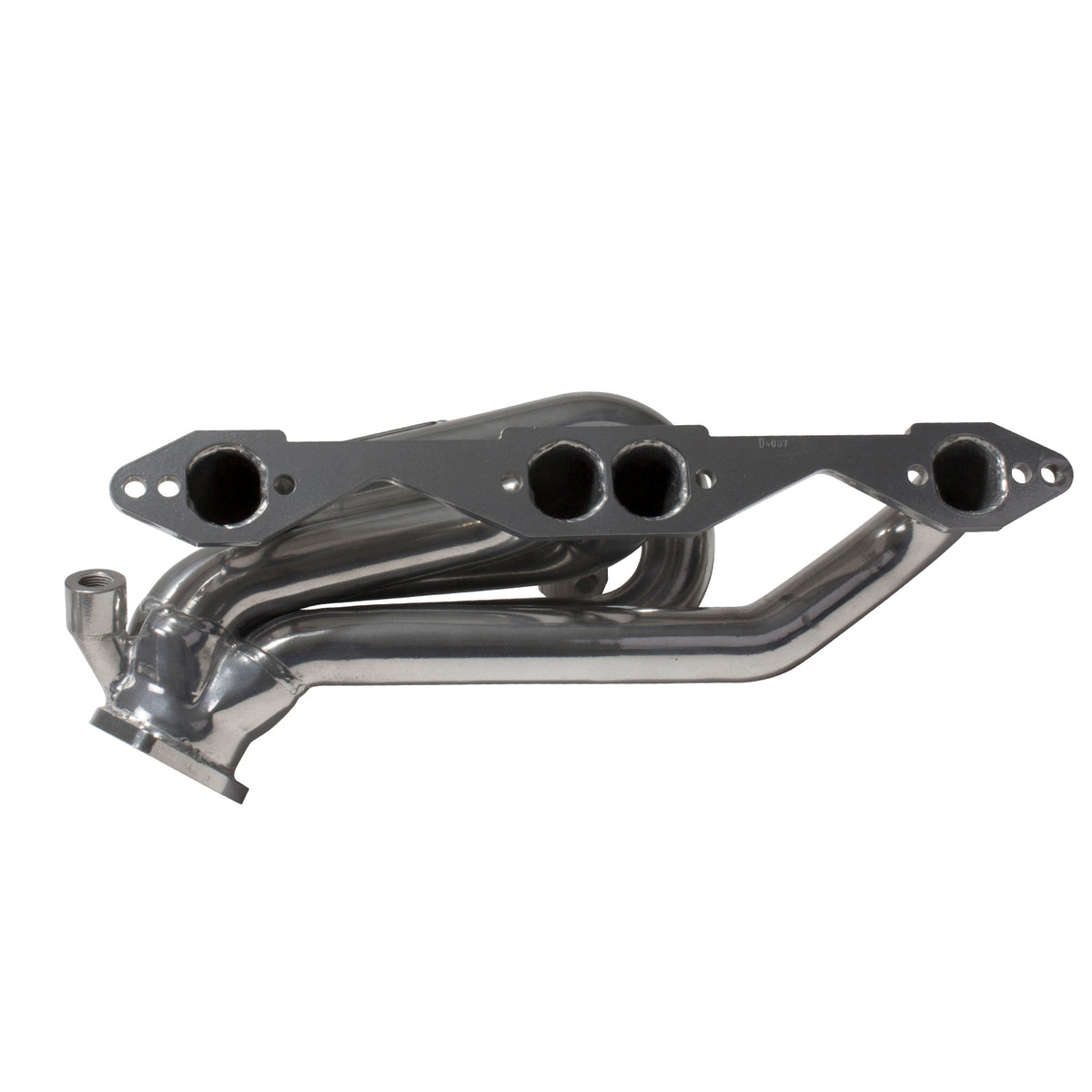 BBK Performance Parts 40070 - 1996-99 CHEVY TRUCK SUV 5.0L 5.7L 1-5/8 SHORTY HEADERS (POLISHED SILVER CERAMIC) 3