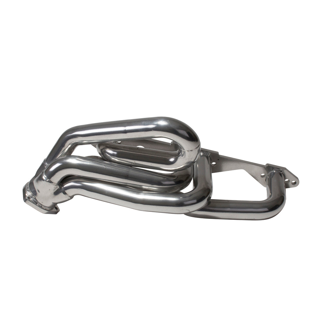 BBK Performance Parts 40070 - 1996-99 CHEVY TRUCK SUV 5.0L 5.7L 1-5/8 SHORTY HEADERS (POLISHED SILVER CERAMIC) 4