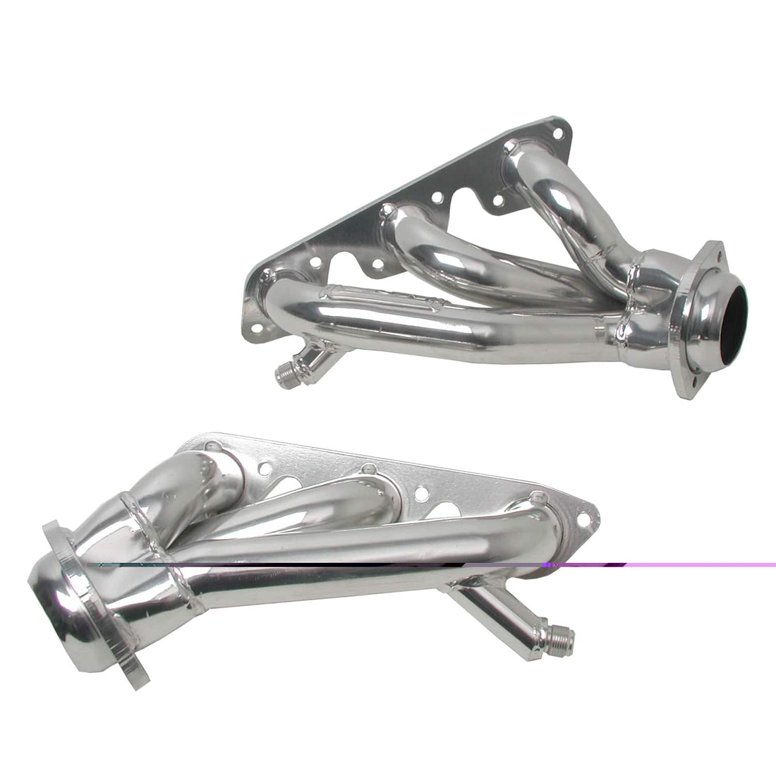 BBK Performance Parts NA BBK Performance Parts 40080 - 1999-2004 MUSTANG 3.8L V6 1-5/8 SHORTY HEADERS (POLISHED SILVER CERAMIC)