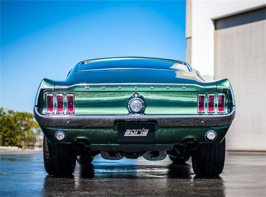 CrateMuffler Muffler Ford Coyote 5.0L V8 Moderate Output 2.5 In. Offset Inlet/ 2.5 In. Center Outlet ATAK