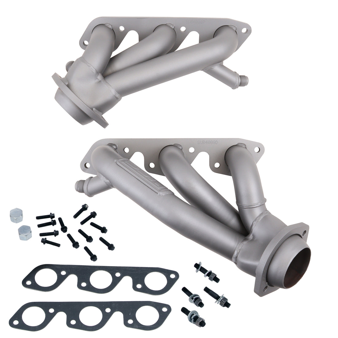 BBK Performance Parts 4008 - 1999-2004 MUSTANG 3.8L V6 1-5/8 SHORTY HEADERS (TITANIUM CERAMIC) 1