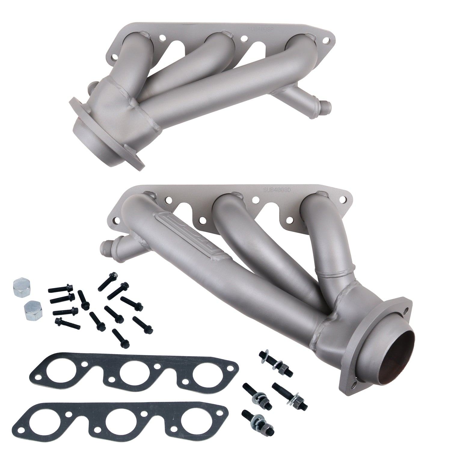 BBK Performance Parts 4008 - 1999-2004 MUSTANG 3.8L V6 1-5/8 SHORTY HEADERS (TITANIUM CERAMIC) 1
