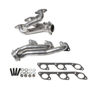 BBK Performance Parts 40100 - 2005-2010 MUSTANG 4.0L-V6 1-5/8 SHORTY EXHAUST HEADERS (POLISHED SILVER CERAMIC) 1