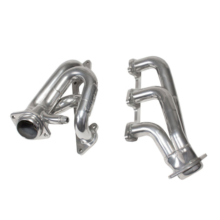BBK Performance Parts 40100 - 2005-2010 MUSTANG 4.0L-V6 1-5/8 SHORTY EXHAUST HEADERS (POLISHED SILVER CERAMIC) 2