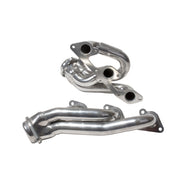 BBK Performance Parts 40100 - 2005-2010 MUSTANG 4.0L-V6 1-5/8 SHORTY EXHAUST HEADERS (POLISHED SILVER CERAMIC) 3