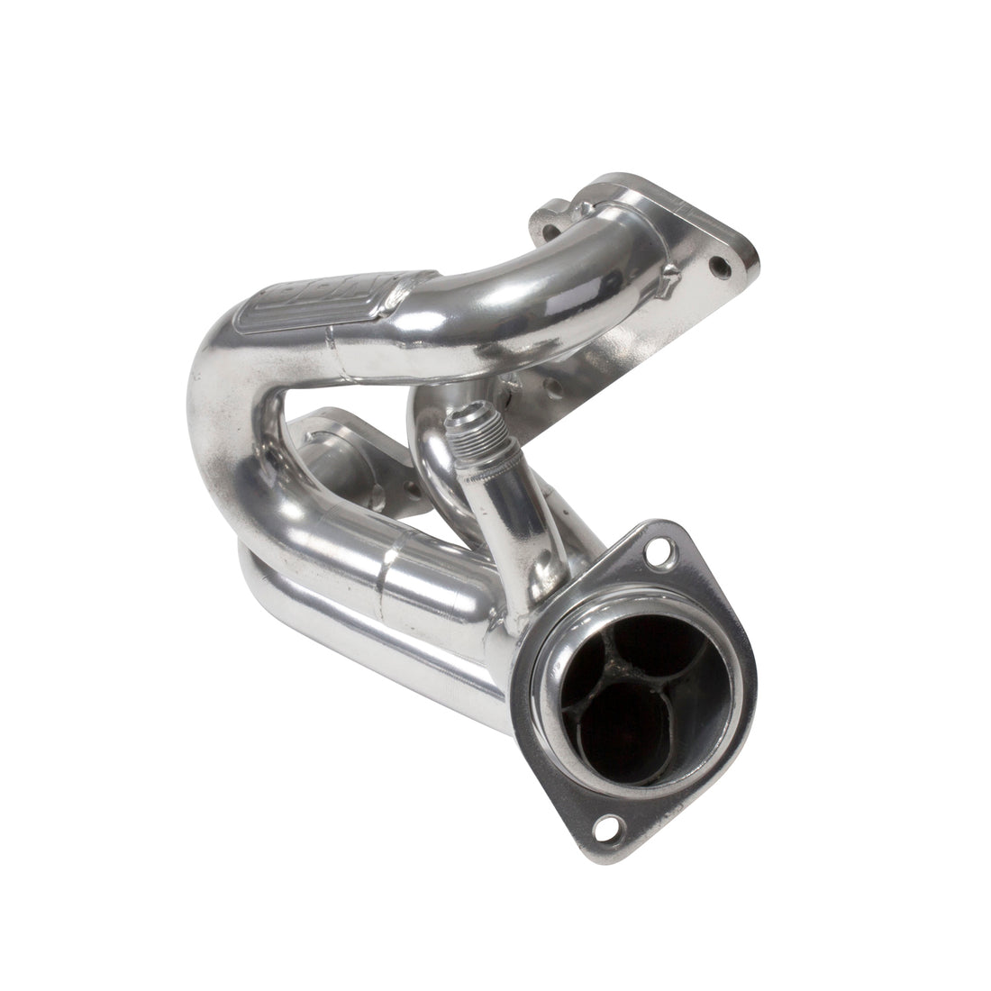 BBK Performance Parts 40100 - 2005-2010 MUSTANG 4.0L-V6 1-5/8 SHORTY EXHAUST HEADERS (POLISHED SILVER CERAMIC) 4
