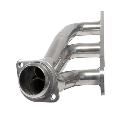 BBK Performance Parts 40100 - 2005-2010 MUSTANG 4.0L-V6 1-5/8 SHORTY EXHAUST HEADERS (POLISHED SILVER CERAMIC) 5