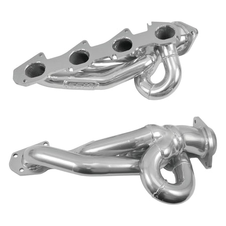 BBK Performance Parts 40140 - 2009-2018 DODGE RAM TRUCK 5.7L 1-3/4 SHORTY HEADERS (POLISHED SILVER CERAMIC) 4