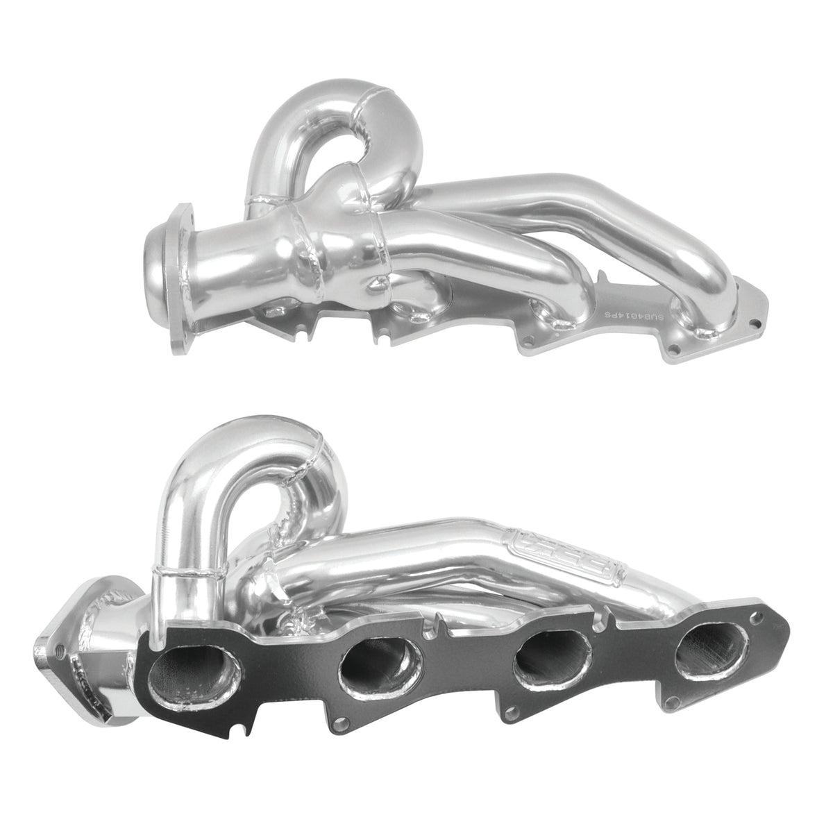 BBK Performance Parts 40140 - 2009-2018 DODGE RAM TRUCK 5.7L 1-3/4 SHORTY HEADERS (POLISHED SILVER CERAMIC) 2