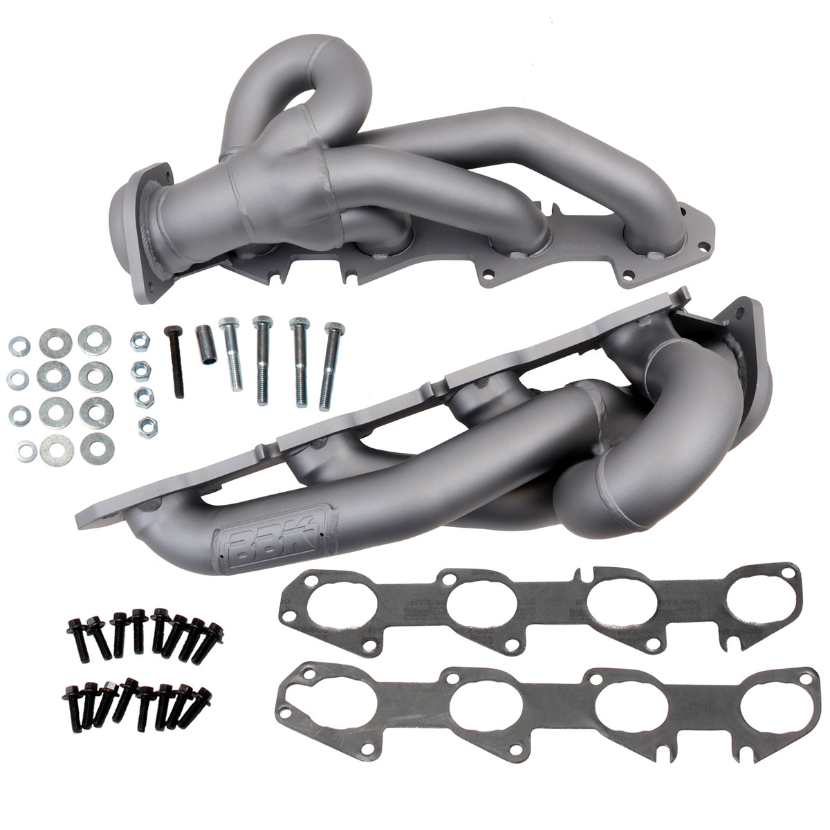 BBK Performance Parts 4014 - 2009-2018 DODGE RAM TRUCK 5.7L 1-3/4 SHORTY HEADERS (TITANIUM CERAMIC) 1