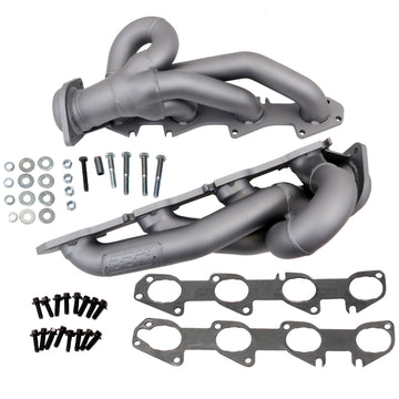 BBK Performance Parts 4014 - 2009-2018 DODGE RAM TRUCK 5.7L 1-3/4 SHORTY HEADERS (TITANIUM CERAMIC) 1