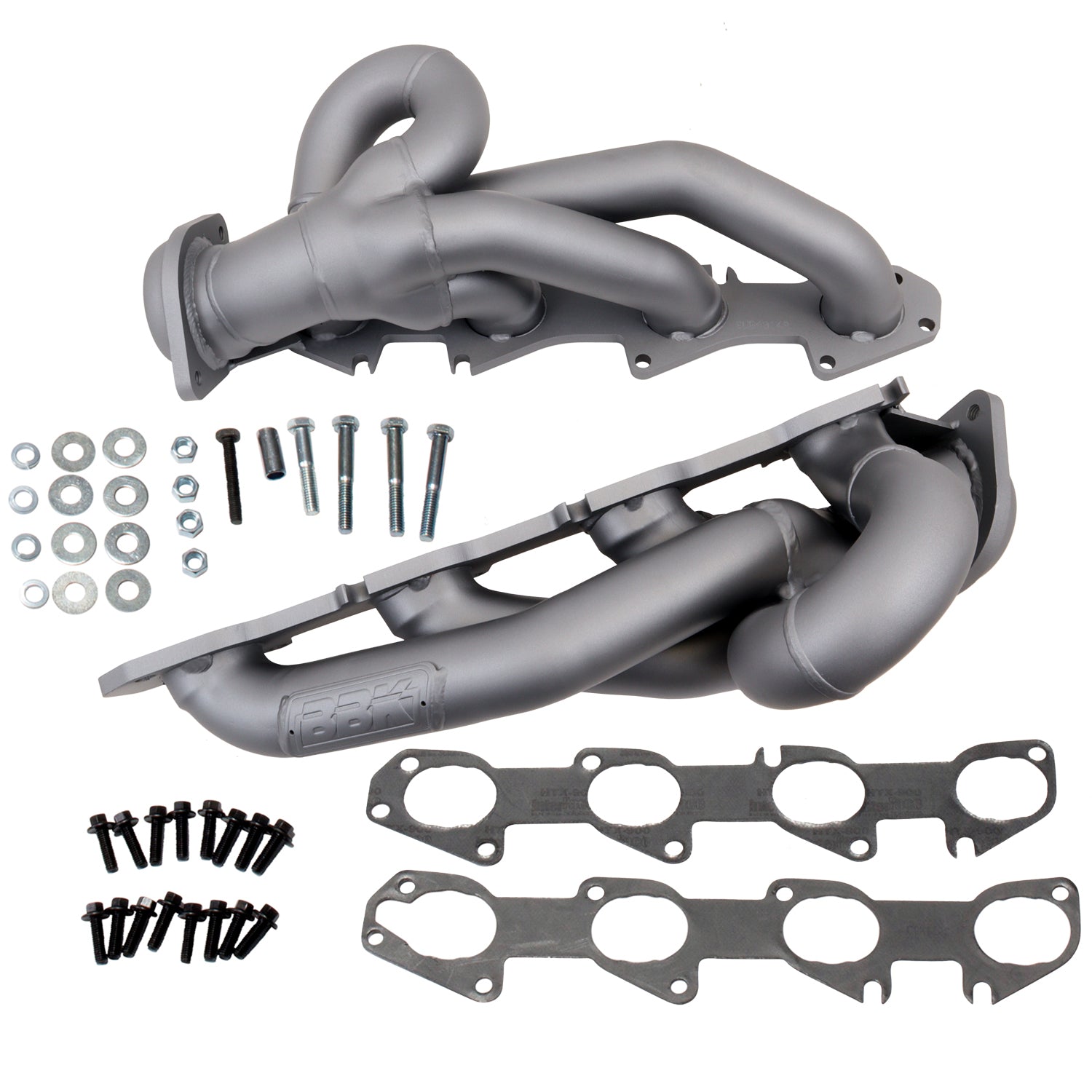 BBK Performance Parts 4014 - 2009-2018 DODGE RAM TRUCK 5.7L 1-3/4 SHORTY HEADERS (TITANIUM CERAMIC) 1