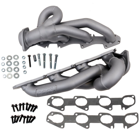 BBK Performance Parts 4014 - 2009-2018 DODGE RAM TRUCK 5.7L 1-3/4 SHORTY HEADERS (TITANIUM CERAMIC) 1