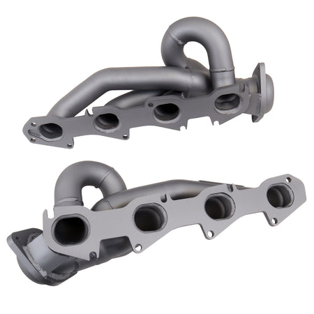 BBK Performance Parts 4014 - 2009-2018 DODGE RAM TRUCK 5.7L 1-3/4 SHORTY HEADERS (TITANIUM CERAMIC) 2