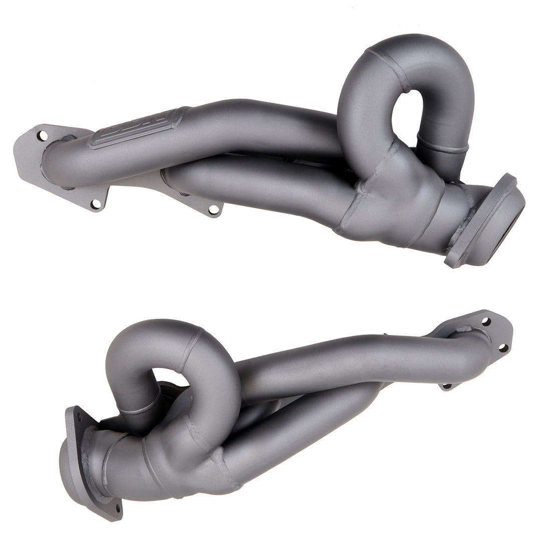 BBK Performance Parts 4014 - 2009-2018 DODGE RAM TRUCK 5.7L 1-3/4 SHORTY HEADERS (TITANIUM CERAMIC) 3
