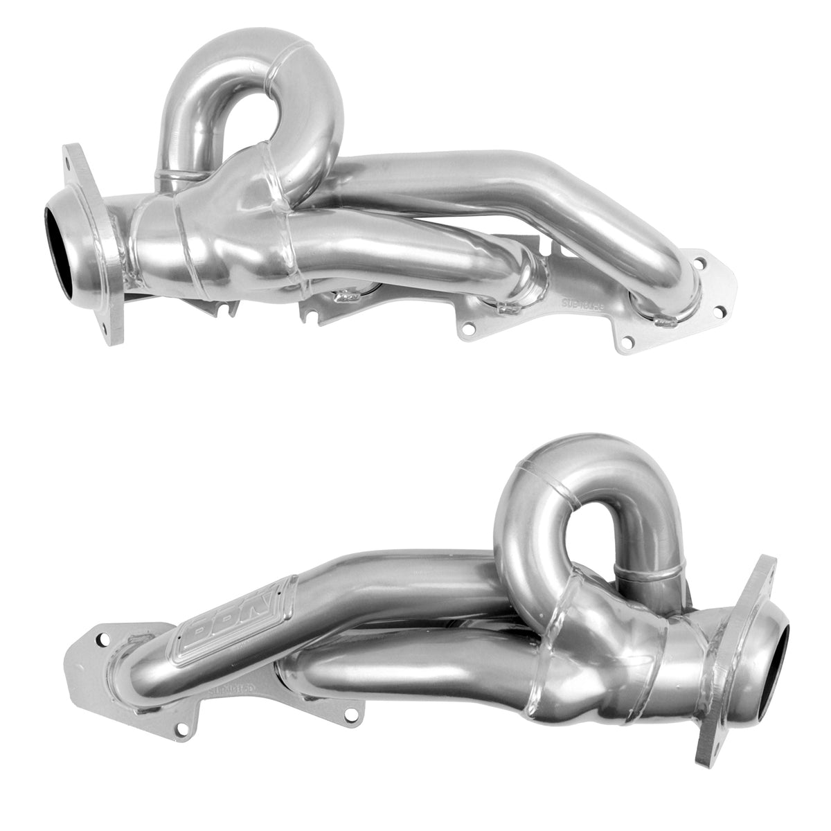 BBK Performance Parts 40150 - 2019-2024 DODGE RAM TRUCK 5.7L 1-3/4 SHORTY HEADERS (POLISHED SILVER CERAMIC) 2