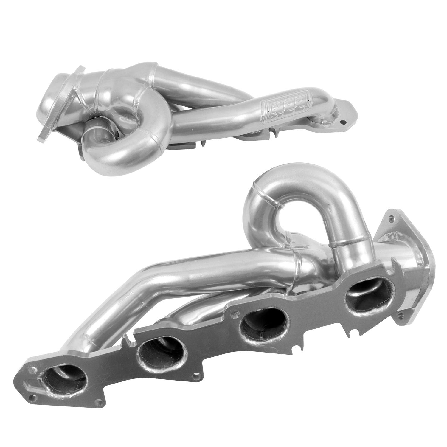 BBK Performance Parts 40150 - 2019-2024 DODGE RAM TRUCK 5.7L 1-3/4 SHORTY HEADERS (POLISHED SILVER CERAMIC) 3