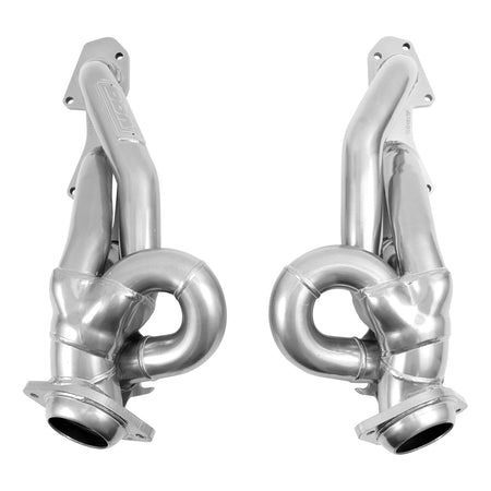BBK Performance Parts 40150 - 2019-2024 DODGE RAM TRUCK 5.7L 1-3/4 SHORTY HEADERS (POLISHED SILVER CERAMIC) 5