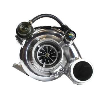 Industrial Injection 4037001-XR2 - HE351CW XR2 SERIES 63MM BIL TURBO W/ 10 BLADE TURBINE DODGE 5.9L 4.5-07 1