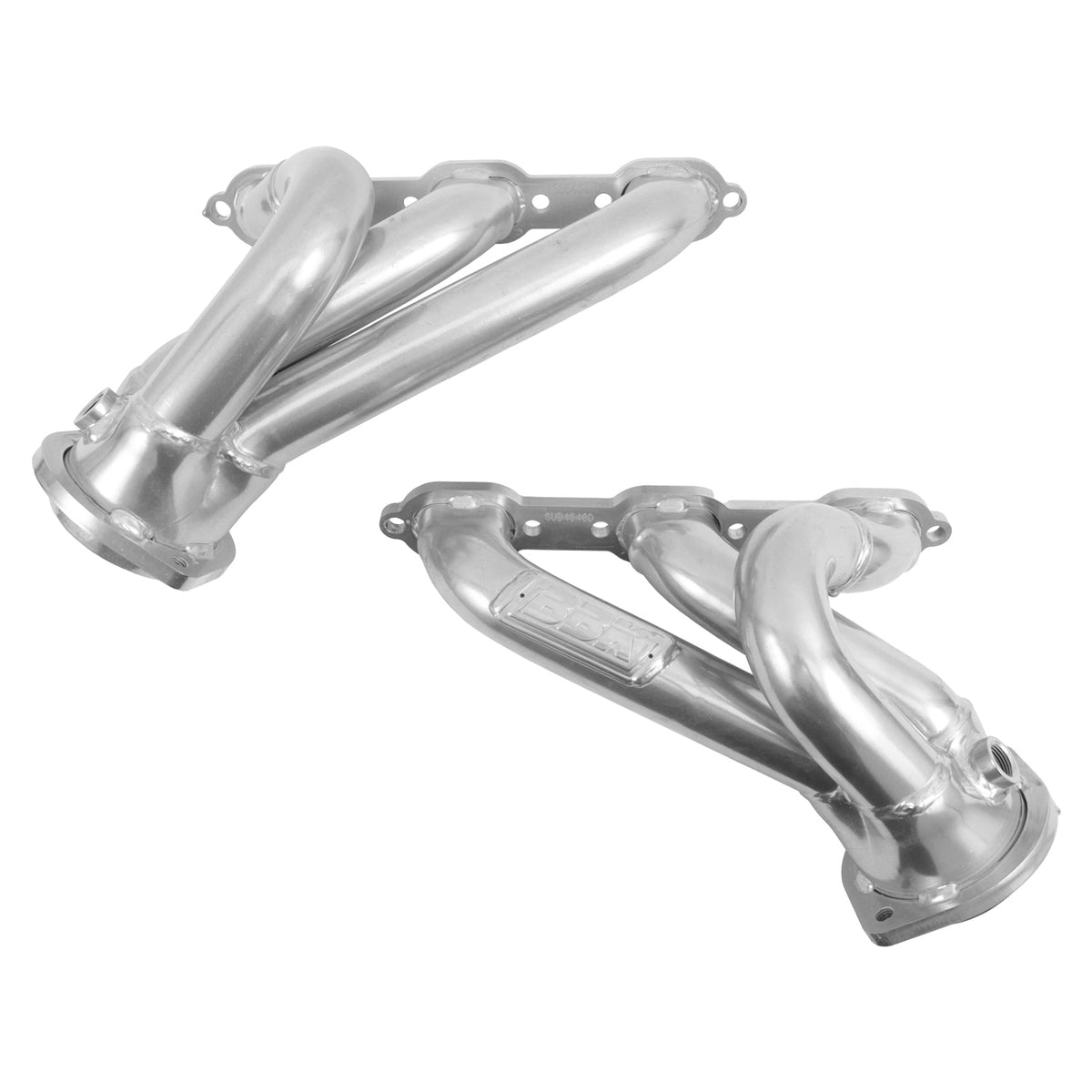 BBK Performance Parts 40400 - 2006-10 CHARGER CHALLENGER 3.5L SHORTY EXHAUST HEADERS (POLISHED SILVER CERAMIC) 2