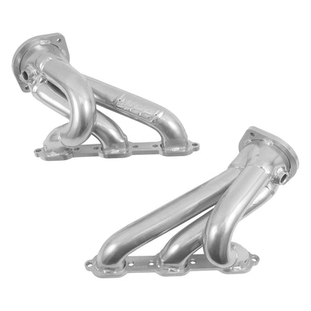 BBK Performance Parts 40400 - 2006-10 CHARGER CHALLENGER 3.5L SHORTY EXHAUST HEADERS (POLISHED SILVER CERAMIC) 4