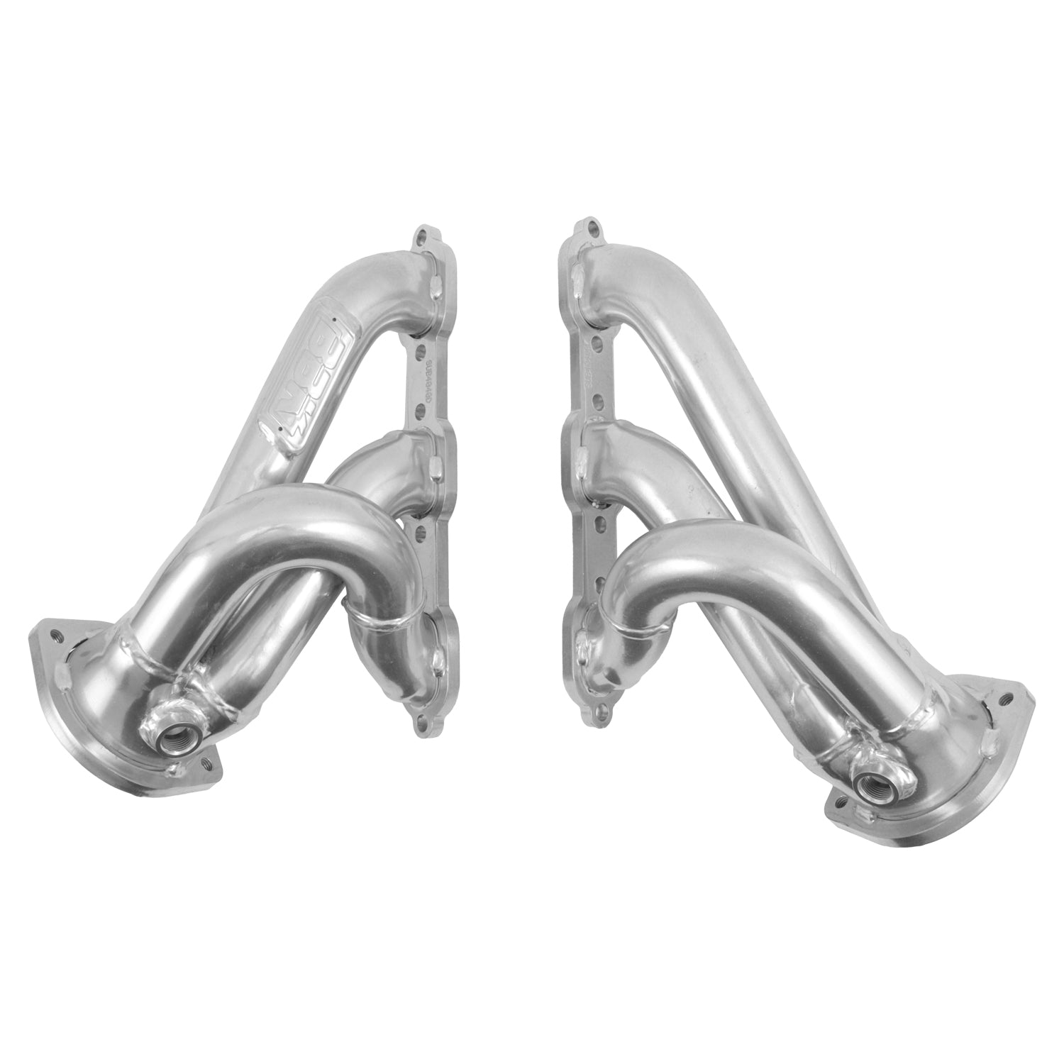 BBK Performance Parts 40400 - 2006-10 CHARGER CHALLENGER 3.5L SHORTY EXHAUST HEADERS (POLISHED SILVER CERAMIC) 5