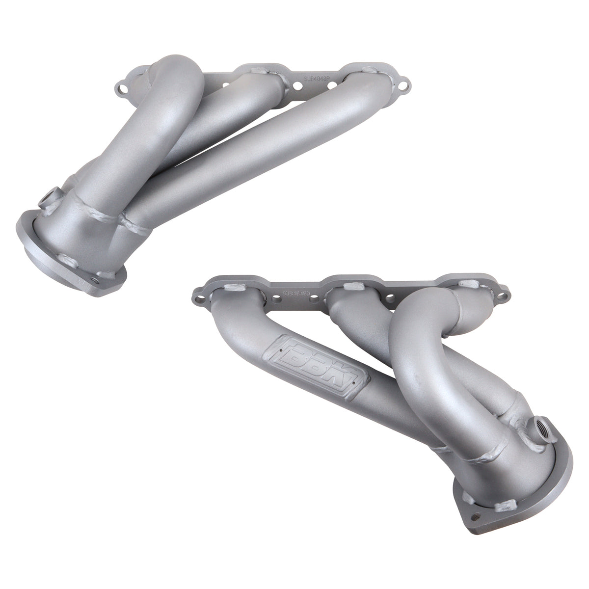 BBK Performance Parts 4040 - 2006-10 CHARGER CHALLENGER 300 3.5L 1 3/4 SHORTY HEADERS (TITANIUM CERAMIC) 1