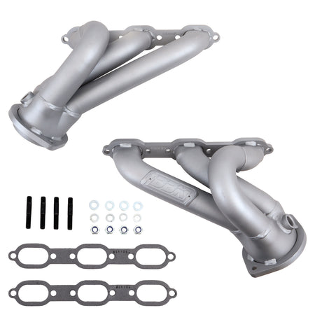 BBK Performance Parts 4040 - 2006-10 CHARGER CHALLENGER 300 3.5L 1 3/4 SHORTY HEADERS (TITANIUM CERAMIC) 2