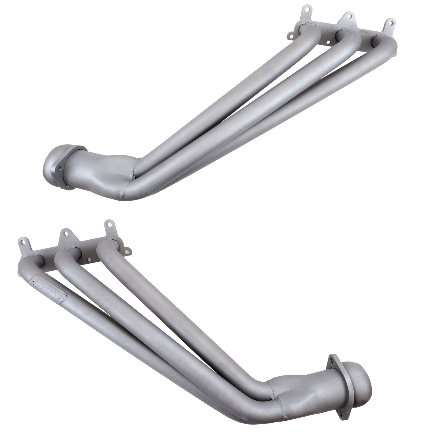 BBK Performance Parts 4041 - 2010-2011 CAMARO V6 1-5/8 LONG TUBE HEADERS W/CATS (TITANIUM CERAMIC) 3