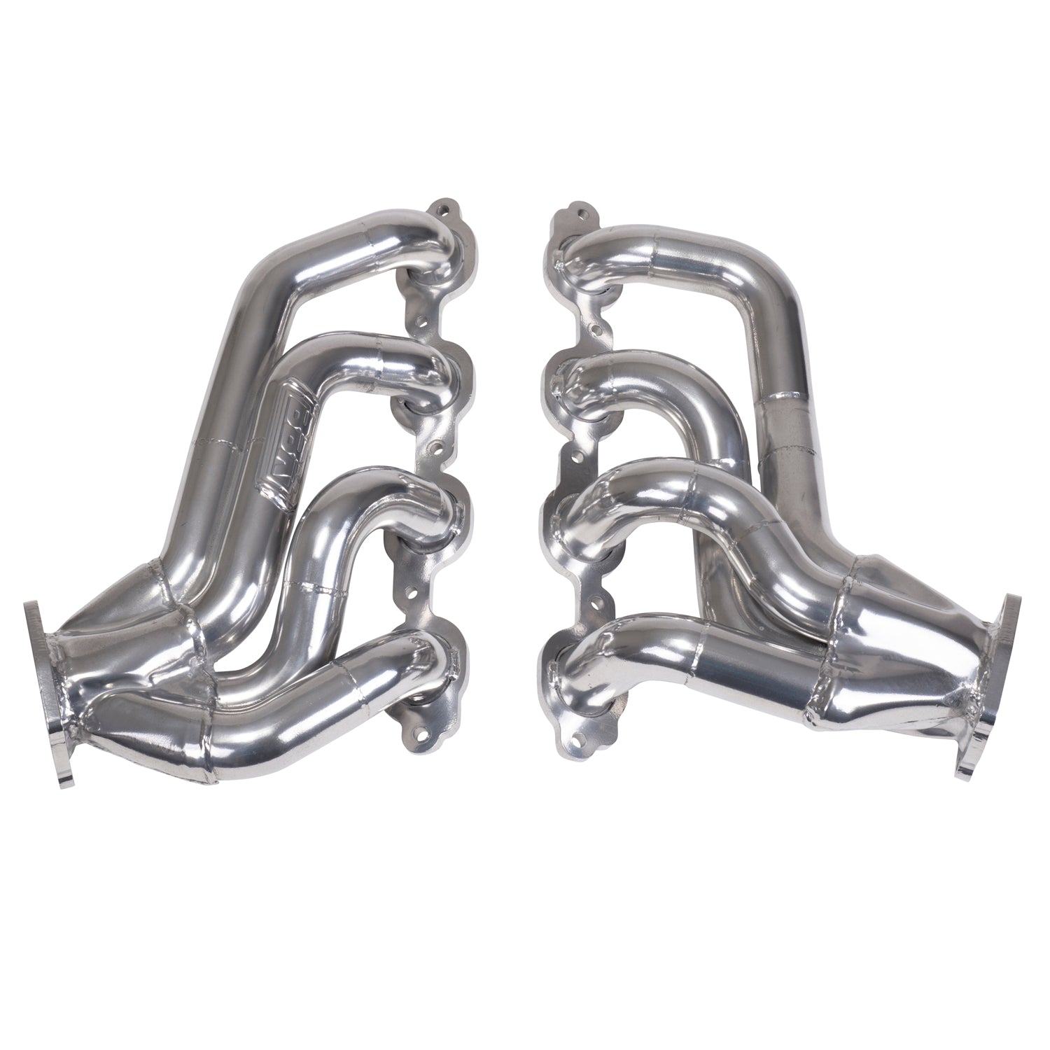 BBK Performance Parts 40430 - 2016-2024 CAMARO 6.2L SS 1-3/4" SHORTY EXHAUST HEADERS (POLISHED SILVER CERAMIC) 1