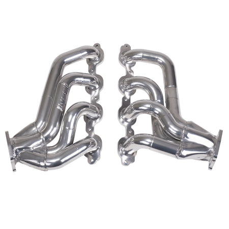 BBK Performance Parts 40430 - 2016-2024 CAMARO 6.2L SS 1-3/4" SHORTY EXHAUST HEADERS (POLISHED SILVER CERAMIC) 1