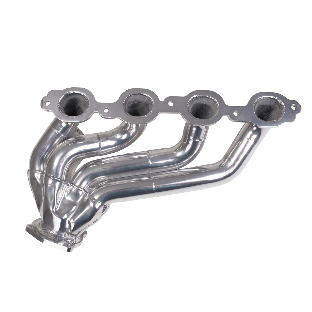 BBK Performance Parts 40430 - 2016-2024 CAMARO 6.2L SS 1-3/4" SHORTY EXHAUST HEADERS (POLISHED SILVER CERAMIC) 3