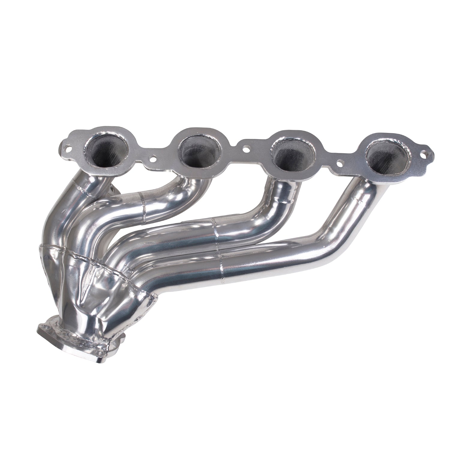 BBK Performance Parts 40430 - 2016-2024 CAMARO 6.2L SS 1-3/4" SHORTY EXHAUST HEADERS (POLISHED SILVER CERAMIC) 3