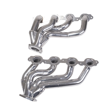 BBK Performance Parts 40430 - 2016-2024 CAMARO 6.2L SS 1-3/4" SHORTY EXHAUST HEADERS (POLISHED SILVER CERAMIC) 5