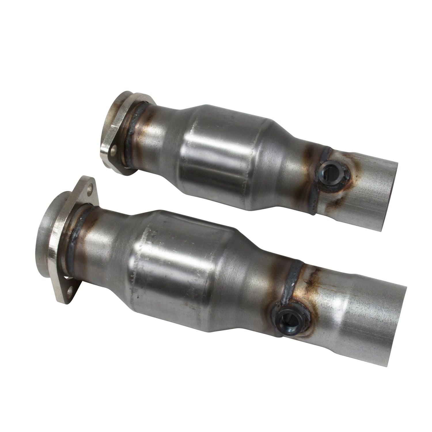 BBK Performance Parts 40441 - 2016-2024 CAMARO SS V8 2-3/4" SHORT MID PIPES W/HIGH FLOW CONVERTERS 1