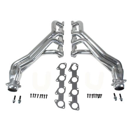 BBK Performance Parts 40460 - 2009-24 DODGE CHALL CHARGER 5.7 1-3/4" LONG TUBE HEADERS POLISHED SILVER CERAMIC 1