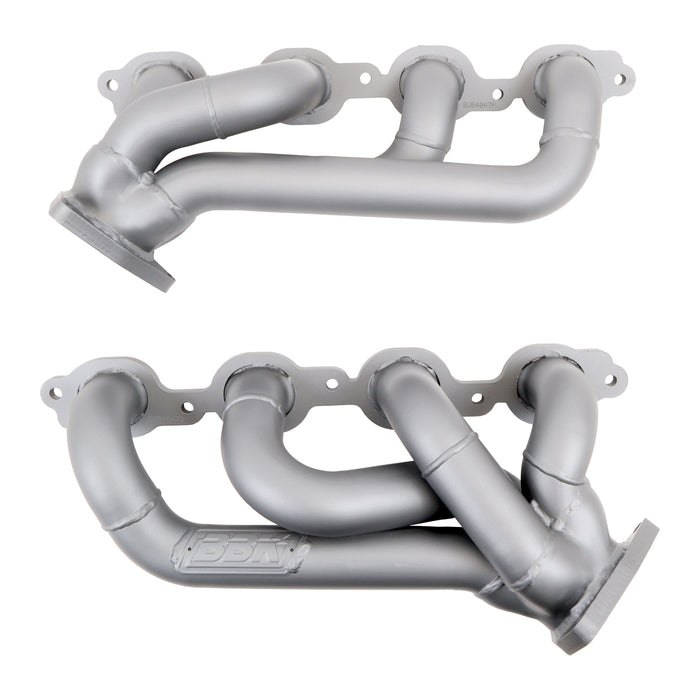 BBK Performance Parts 4047 - 2014-2018 Chevy GM Truck 5.3L 6.2L 1-3/4 Shorty Headers (TITANIUM CERAMIC)