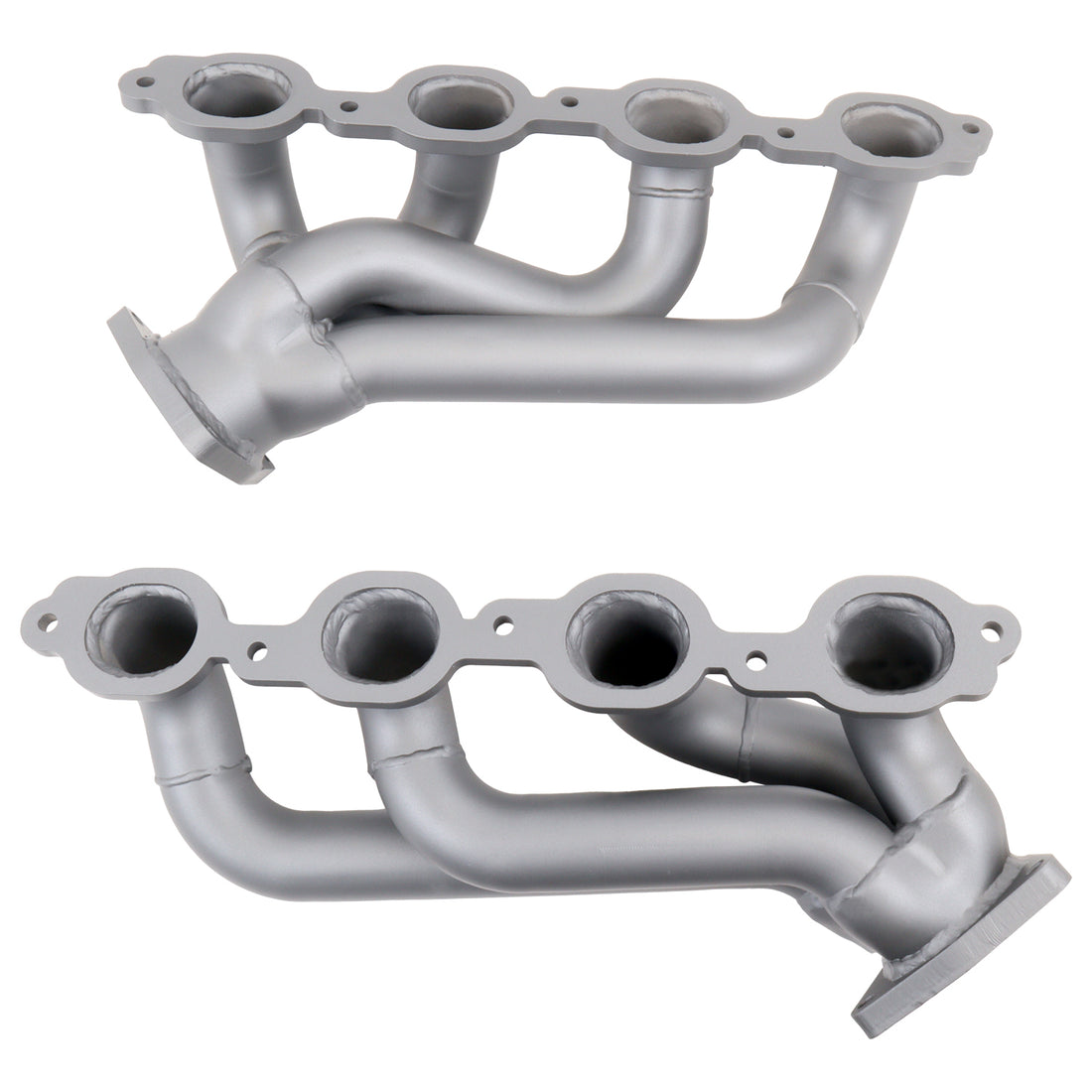 BBK Performance Parts 4047 - 2014-2018 Chevy GM Truck 5.3L 6.2L 1-3/4 Shorty Headers (TITANIUM CERAMIC) 3