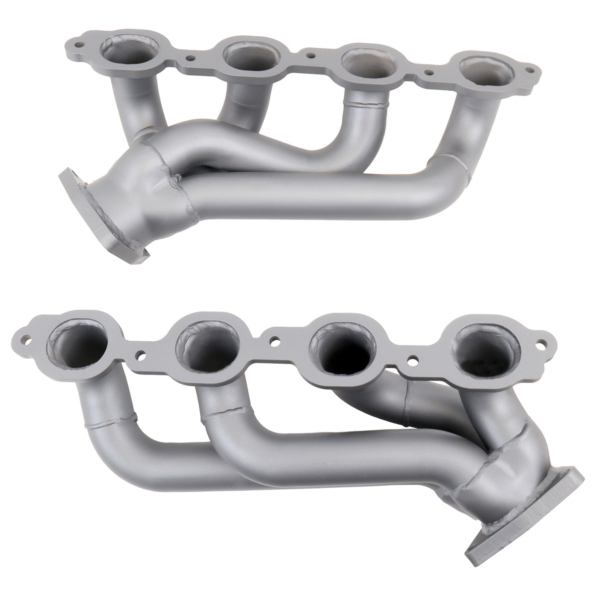 BBK Performance Parts 4047 - 2014-2018 Chevy GM Truck 5.3L 6.2L 1-3/4 Shorty Headers (TITANIUM CERAMIC) 3