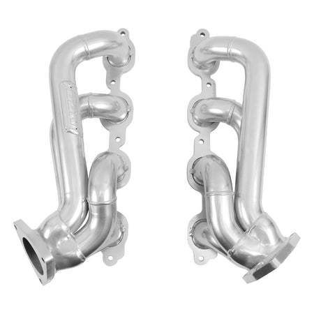BBK Performance Parts 40480 - 2019-2024 CHEVY TRUCK 5.3/6.2L 1-3/4” SHORTY Headers (POLISHED SILVER CERAMIC) 5