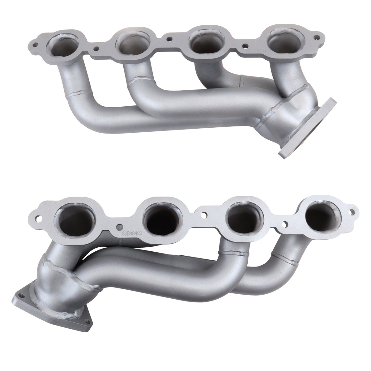 BBK Performance Parts 4048 - 2019-2024 Chevy GM Truck 5.3L 6.2L 1-3/4 Shorty Headers (TITANIUM CERAMIC) 1